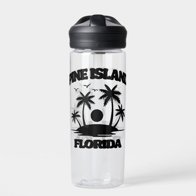 Pinieninsel Florida Trinkflasche (Vorderseite)