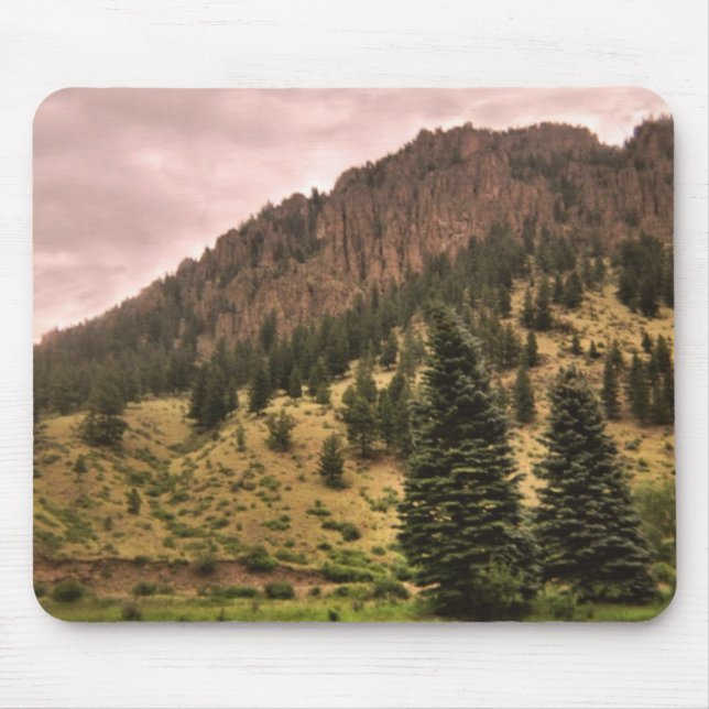 Pinienwald Mousepad (Vorne)