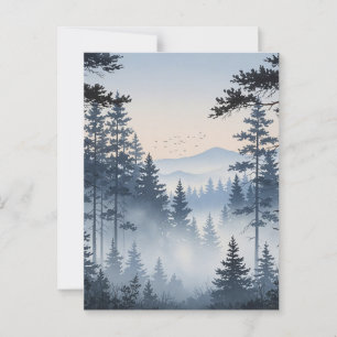 Pinienwald Postkarte