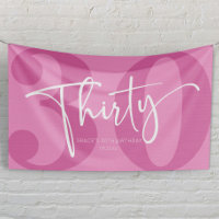 Pink 30. 30. Geburtstagsparty