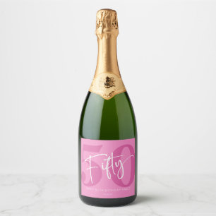 Pink 50. 50. Geburtstagsparty Geschenk