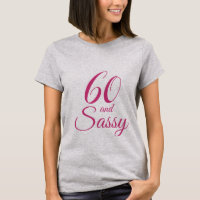 Pink 60 und Sassy Geburtstagsgeschenk