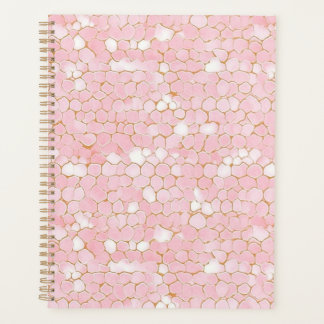 Pink Abstract Chiyogami Planner Planer