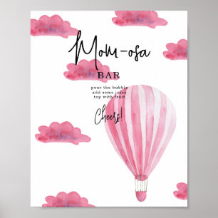 Pink Aerostat - Mom-osa-Bar Poster