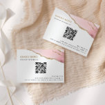 Pink Agate Border Bat Mitzvah QR Code Antwort<br><div class="desc">Dieses schicke Design präsentiert eine Palette von Rosatönen,  gepaart mit glänzenden Details,  die Ihnen eine Touch Luxus bringen. Verwenden Sie den QR-Codegenerator,  um Ihre Website einfach zu diesem Element hinzuzufügen.</div>