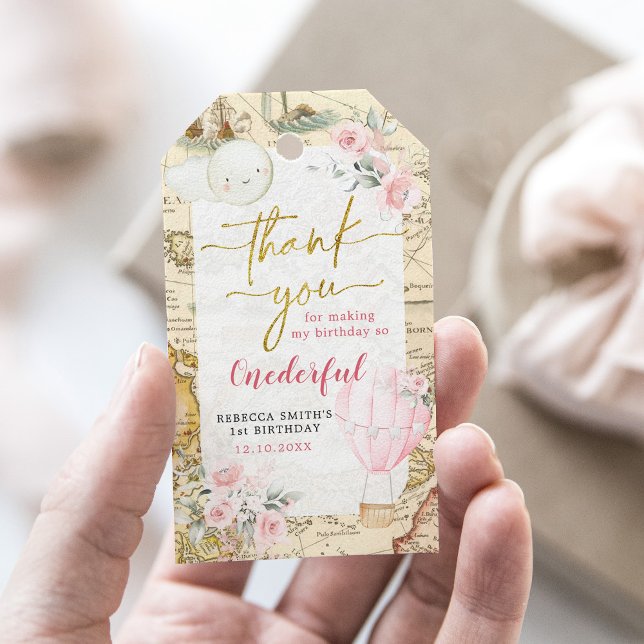 Pink Air Balloon ist nicht ihr lästiger Gefallen T Geschenkanhänger (Von Creator hochgeladen)