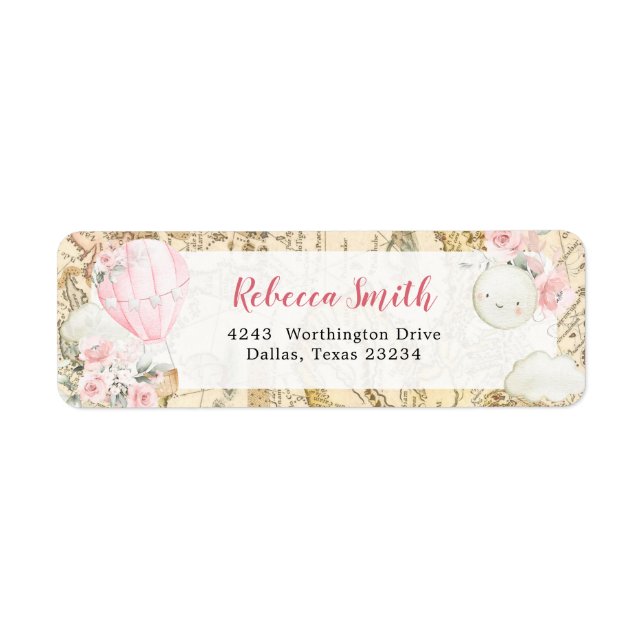 Pink Air Balloon ist nicht ihre lästige Adresse (Vorne)