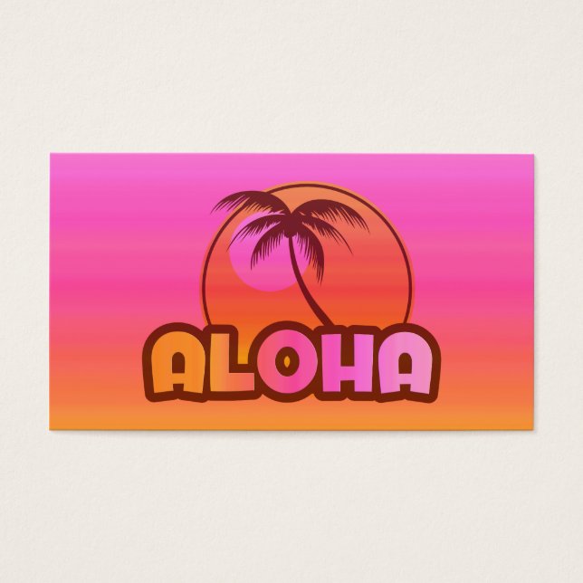 Pink Aloha Palm (Vorderseite)