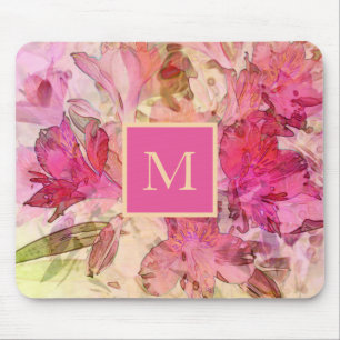 Pink Alstromeria Mousepad