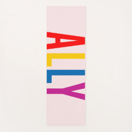 Pink Alt zum LGBTG Community Diversity Equity Yogamatte