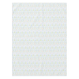 Pink and Blue Grandmillennial Tischdecke