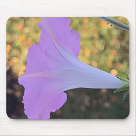 Pink and Gold Sparkle Morning Glory Close-up  Mousepad