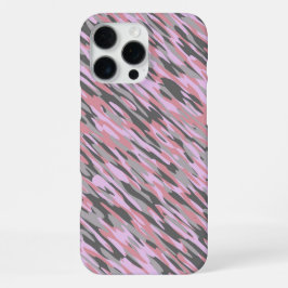 pink and gray green camo abstract iPhone 16 pro max hülle