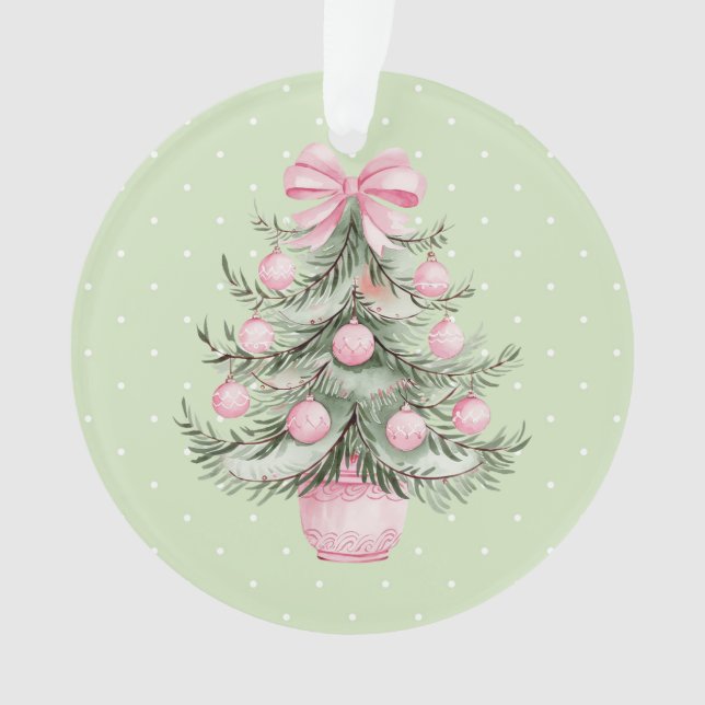 Pink and Green Ornament (Vorderseite)