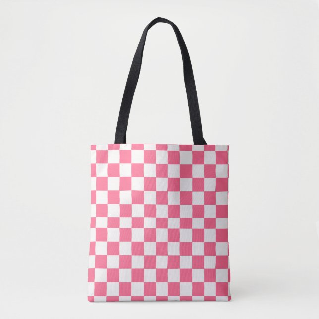 Pink and White Checkered Pattern  (Vorderseite)