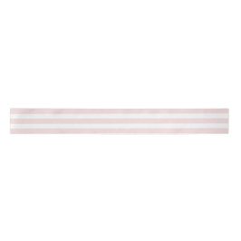 Pink and White Striped Paris Glam Satinband