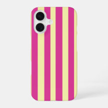 Pink and Yellow Stripes 