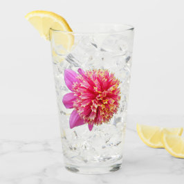 Pink Anemone Dahlia Bloom Floral Glas