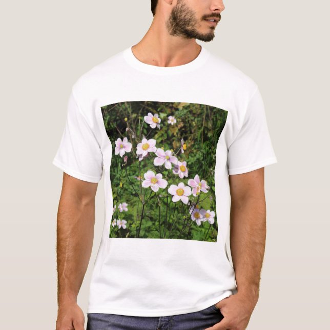 Pink Anemones T-Shirt (Vorderseite)
