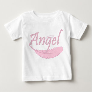 Pink Angel Baby T-shirt