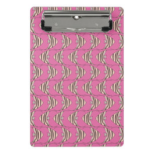 Pink Angel Fish Mini Clipboard Klemmbrett
