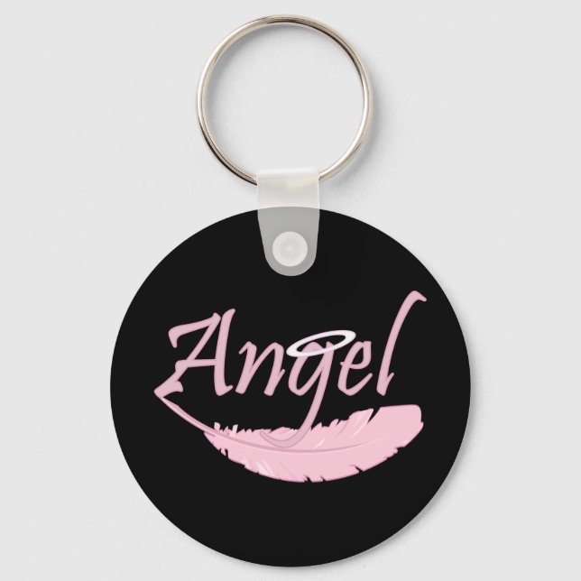 Pink Angel Schlüsselanhänger (Vorderseite)