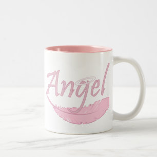 Pink Angel Zweifarbige Tasse