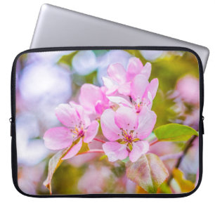 Pink Apple Blossom Laptopschutzhülle