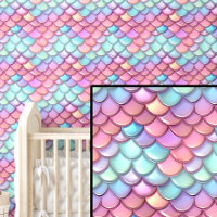 Pink Aqua Blue Mermaid Schwanz Scales