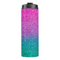 Pink Aquamarin Aqua Blue & Lila Funkelnd Glitzer