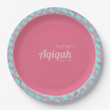 Pink Aquamarin, Baby Girl Aqiqah Baby Dusche