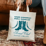 Pink Aquamarin Cowgirl Bachelorette Social Club Tragetasche<br><div class="desc">Feiern Sie Ihr Bachelorette Wochenende stilvoll mit unserem Light Pink Aquamarin Cowgirl Bachelorette Social Club Tote Bag. Dieses Design mit einer trendigen "Social Club Ästhetik" mit Cowgirl-Stiefeln und spielerischer Typografie eignet sich perfekt für Bachelorette-Wochenenden in Nashville, Austin oder einem beliebigen Ziel. Die weiche rosa und aquamarine Farbpalette verleiht dem Brautparty...</div>