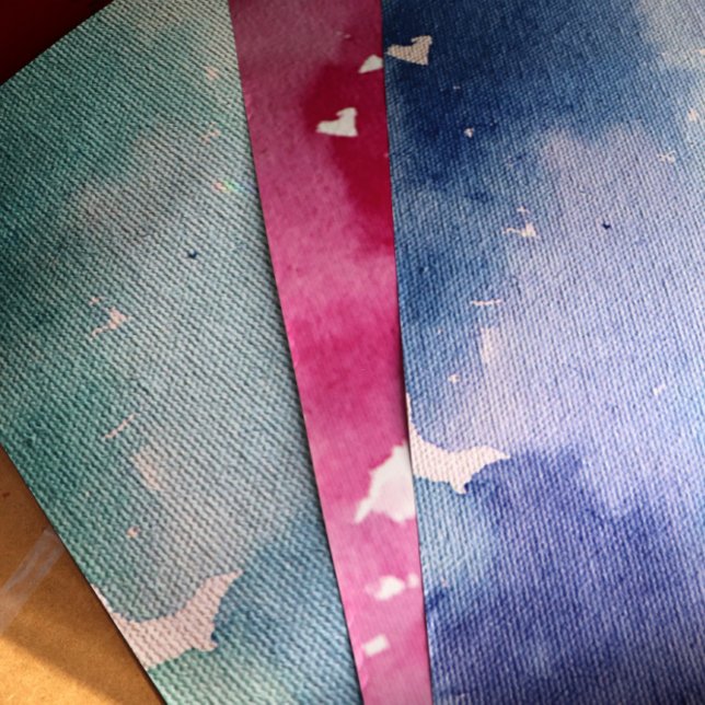 Pink Aquarell Gefärbte Krawatte Design Pinks bemal Geschenkpapier Set (Von Creator hochgeladen)