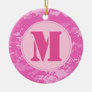 Pink ARMY ACU Camouflage Camouflage Muster Ornamen Keramikornament