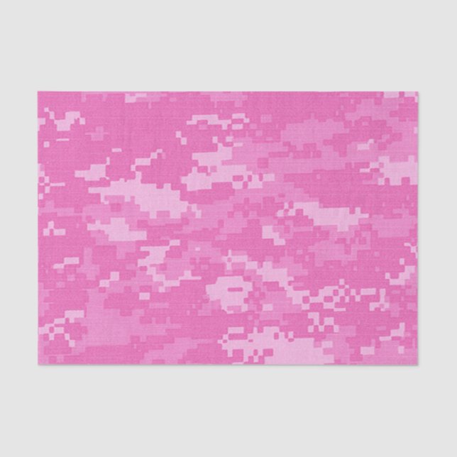 Pink ARMY ACU Camouflage Camouflage Tissue Paper Seidenpapier (Vorderseite)