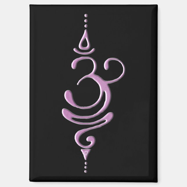 Pink Atmen  Magnet (Vorderseite)