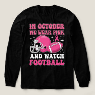 Pink auf dem Spielfeld: Football's Commitment 2025 Tri-Blend Shirt