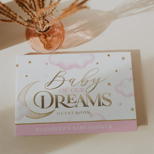 Pink Baby aus unserem Dreams Baby Shower Guest Boo Gästebuch