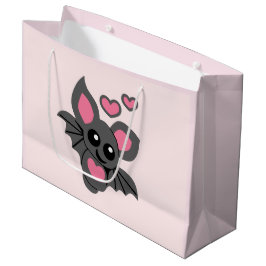 Pink Baby Bat Große Geschenktüte