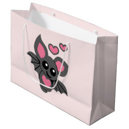 Pink Baby Bat Große Geschenktüte