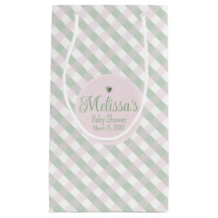 Pink Baby Girl Irish Clovers Baby Dusche Kleine Geschenktüte