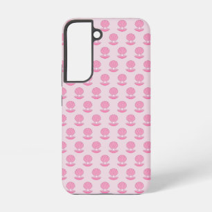 Pink Baby Girl Oyster Muschel und Pearl Gemustert Samsung Galaxy Hülle