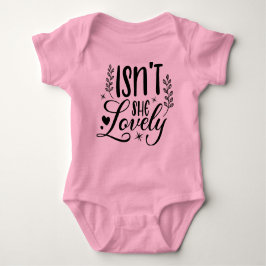 Pink Baby Girl Short Sleeve Baby Bodysuit Strampler