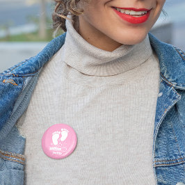 Pink Baby Loading Button