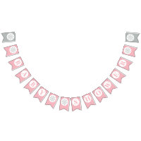 Pink Baby Showbläschen - Girl Baby Shower