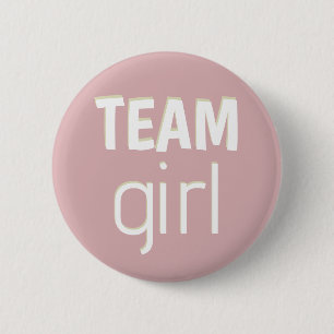 Pink Baby Showknopf Button