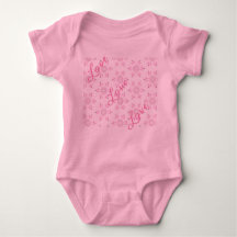 Pink Babydusche Schöne Girl FlowerPattern