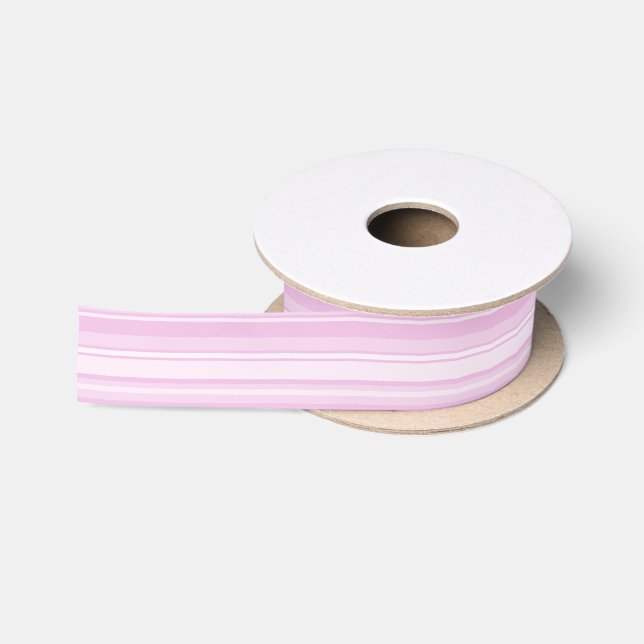 Pink-Babystreifen Satinband (Spule)