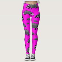 Pink Badger Leggings