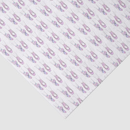 Pink Ballerina Ballet Seidenpapier
